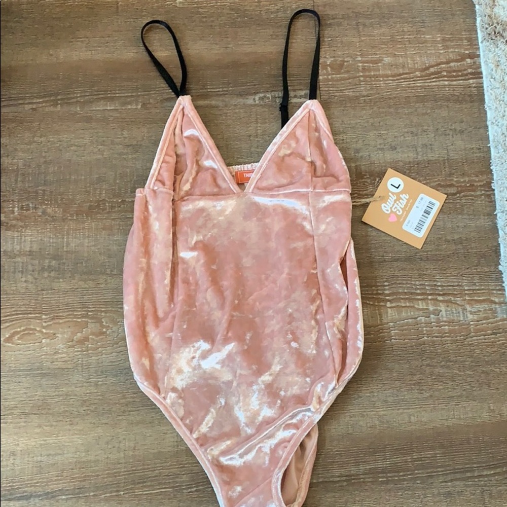Velvet Bodysuit NWT 💕